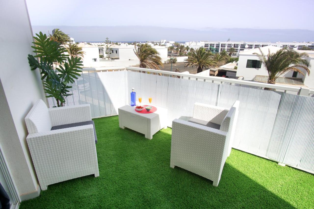Apartment El Sueno - Great Sea Views - Infinity Pool - Free Wifi- Smart Tv-Residence Senator Costa Teguise Exteriör bild